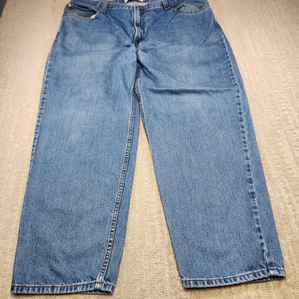 Levis 560 Jeans Men 42x30 *READ Relaxed Taper Comfort Fit Denim Blue